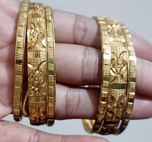 Gold Plated Bangles