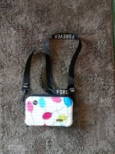 Fun Balloon Print Crossbody Bag