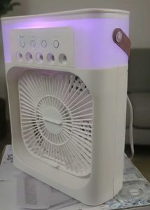 Portable Mini Air Cooler Lamp Fan