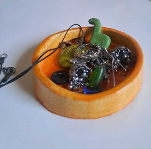 handmade jewelery/ash tray
