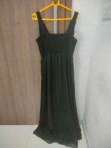 Elegant Black Embellished Maxi Dress