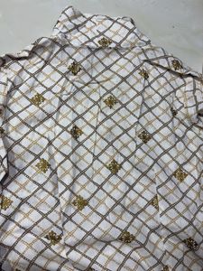 collar kurta stitched piece