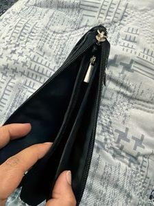 Chic Black Wristlet Clutch