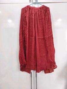 handwork heavy palazzo suit
