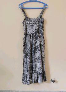 Grey Long Casual Dress