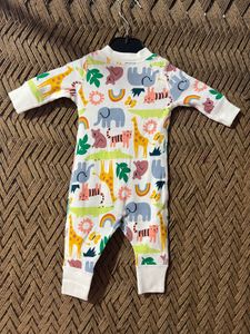 Printed Onesie Romper For New Born Baby