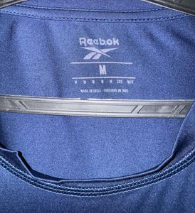 Reebok Navy Blue Graphic T-Shirt