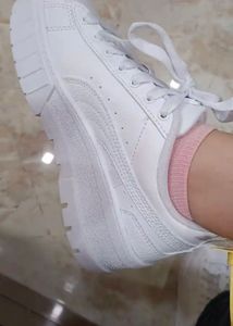 Puma Mayzee white sneakers