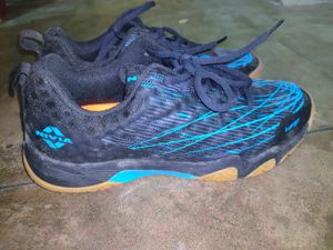 Nivia Blue Patterned Sport Shoes