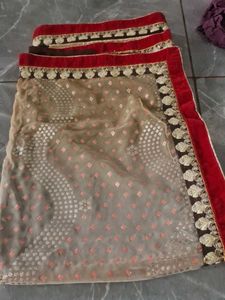 Elegant Embroidered Saree