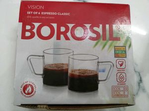 Borosil Espresso Classic Set of 6