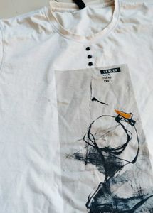 Abstract Graphic Print T-Shirt