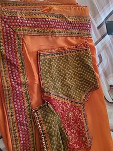 Pure Chiffon Work Broder Saree With Dezineruse