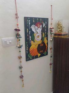 Ganesha with Veena Painting