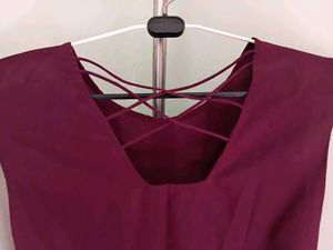 BRAND NEW Burgundy Top