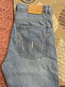 Classic Light Wash Denim Jeans