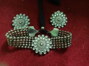 Stunning Kundan Necklace Set 3 peice and 1 gift