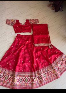 pink Lehenga Choli Set