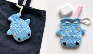 Cute Whale Shark Keychain