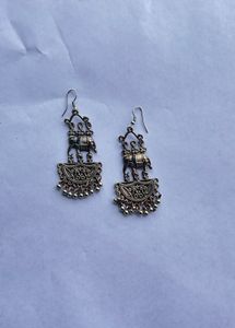 Elephant Dangle Earrings