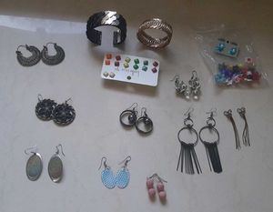 Assorted Earrings and Bracelet Bundle