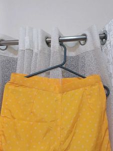 Yellow bandani Kurta Set