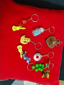 Kids Keychain 7 Pc Combo