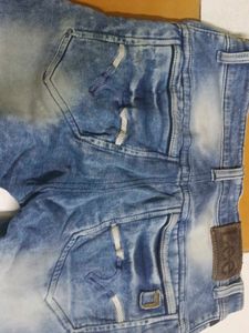 Blue Washed LEE Denim Jeans