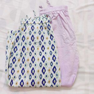Set of Two Cotton Trousers