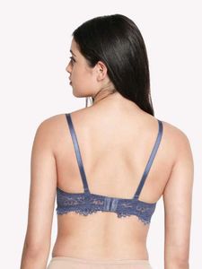 New Blue Lace Padded Bra 🌼🩵