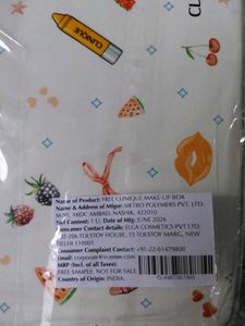 Clinique Makeup Bag