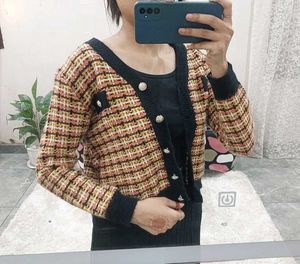 Tweed Knit Cardigan
