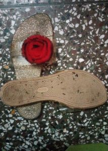 Glitter Rose Flats