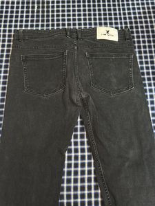 Dark Gray Denim Jeans