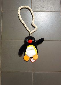 Cute Penguin Plush Toy with Rope