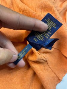 Polo Ralph Lauren Orange Crewneck Sweater
