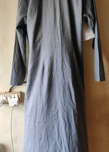 Elegant Blue Long Coat ( abaya, burkha)