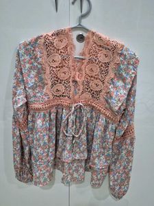 Floral Lace Blouse
