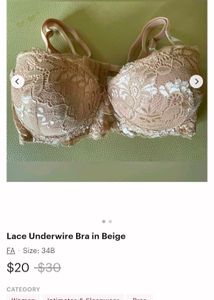 Lace Padded Bra
