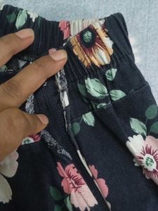 Floral Print Mini Skirt with Bow Detail