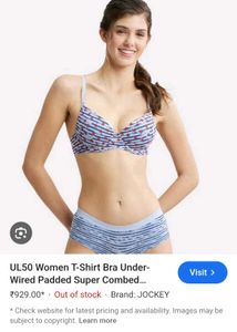 Jockey Star Print Bra 36c