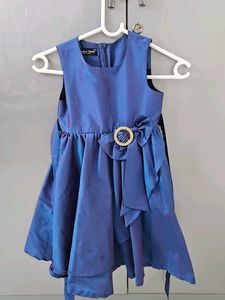 Cute Blue Party Dress for Girls