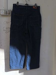 Women's Dark Wash Wide Leg Jeans