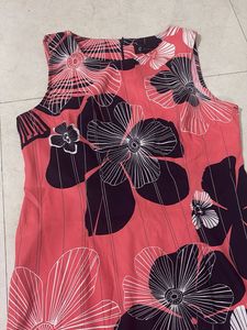 Floral Print Sleeveless Dress for SALE