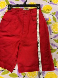 Stylish Red culottes