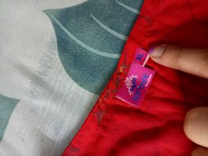 ✨Elegant Red🍒 Printed Kurta