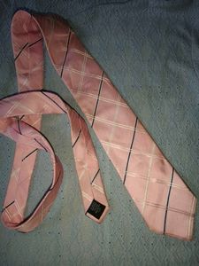 Thomas Nash Pink Striped Dress Tie