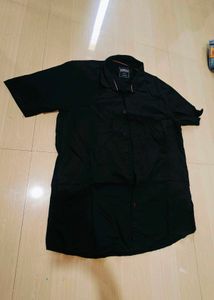 Half Sleeve Black Shirt