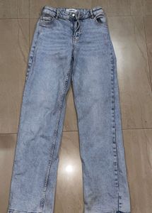 Light Wash Wide Leg Jeans