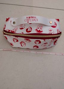 Unique Face Print Pouch